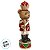Soldado de Chumbo Urso de Resina com Trompete - Marrom, Vermelho e Verde - 9x30x9cm - 1 unidade - Cromus - Rizzo - Imagem 4
