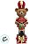 Soldado de Chumbo Urso de Resina com Tambor - Marrom, Vermelho e Verde - 9x30x10cm - 1 unidade - Cromus - Rizzo - Imagem 3