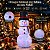 Boneco de Neve Inflável com LED - Bivolt - 260x150x100cm - 1 unidade - Cromus - Rizzo - Imagem 2