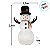 Boneco de Neve Inflável com LED - Bivolt - 260x150x100cm - 1 unidade - Cromus - Rizzo - Imagem 5