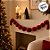 Cordão Maxi Bolas de Natal 10cm - Vermelho - 1,70m - 1 unidade - Rizzo - Imagem 5