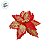 Poinsétia Decorativa - Vermelho e Ouro com Glitter - 46cm - 1 unidade - Cromus - Rizzo - Imagem 2