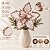 Poinsétia Decorativa - Chá com Glitter - 44cm - 1 unidade - Cromus - Rizzo - Imagem 4