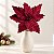Poinsétia Decorativa - Vermelho - 44cm - 1 unidade - Cromus - Rizzo - Imagem 1