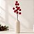 Galho Decorativo de Natal - Berry Veludo - Borgonha - 62cm - 1 unidade - Cromus - Rizzo - Imagem 1