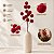 Galho Decorativo de Natal - Berry Veludo - Borgonha - 62cm - 1 unidade - Cromus - Rizzo - Imagem 4