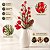 Pick Decorativo de Natal - Vermelho e Verde com Azevinho - 30cm  - 1 unidade - Cromus - Rizzo - Imagem 4