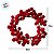 Guirlanda de Natal - Berry - Borgonha - 35cm - 1 unidade - Cromus - Rizzo - Imagem 4