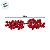 Galho Decorativo de Natal - Berry Veludo - Borgonha - 59cm - 1 unidade - Cromus - Rizzo - Imagem 4