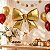Balão de Festa Microfoil - Laço Dourado - 98x75cm - 1 unidade - Rizzo - Imagem 4