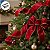 Fita Aramada Decorativa de Natal - Veludo Vermelho e Ouro - 6,3cm x 9,14m - 1 unidade - Cromus - Rizzo - Imagem 4