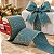 Fita Aramada Decorativa - Poá Azul e Dourado Glitter - 6,3cm x 9,14m - 1 unidade - Cromus - Rizzo - Imagem 1