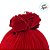 Bola de Natal Grande - Maxi Bola - Veludo Vermelho - 20cm  - 1 unidade - Rizzo - Imagem 4