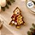 Bandeja Decorativa de Natal - Árvore - Dourada - 21,5cm - 1 unidade - Rizzo - Imagem 5