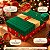 Caixa para Presente Retangular - Feliz Natal - Verde - P 14,5x19,5cm - 10 unidades - Regina - Rizzo - Imagem 4