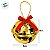 Enfeite Para Pendurar de Natal - Guizo Dourado - 8cm - 1 unidade - Rizzo - Imagem 3