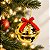 Enfeite Para Pendurar de Natal - Guizo Dourado - 8cm - 1 unidade - Rizzo - Imagem 4