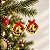 Enfeite Para Pendurar de Natal - Guizo Dourado - 6cm - 2 unidades - Rizzo - Imagem 4