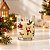 Vela Aromática de Natal - Figuras - Bege - 7x8cm - 1 unidade - Rizzo - Imagem 5
