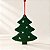 Enfeite de Natal em Feltro - Árvore - 12cm - 1 unidade - Rizzo - Imagem 1