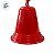 Enfeite para Pendurar de Natal - Sino Vermelho - 14cm - 1 unidade - Rizzo - Imagem 2