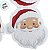 Guardanapo de Papel Natalino - Papai Noel - 32,5x32,5cm - 20 unidades - Cromus - Rizzo - Imagem 4
