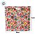 Sacola Laminada com Zip - Cartinhas - 46x43cm - 1 unidade - Cromus - Rizzo - Imagem 3
