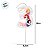 Vela Pick - Princesas - Nº3 - 12cm - 1 unidade - Rizzo - Imagem 3
