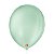 Balão de Festa Látex Liso - Verde Hortelã - 50 Unidades - Balões São Roque - Imagem 1