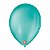 Balão de Festa Látex Liso - Azul Oceano - 50 Unidades - Balões São Roque - Rizzo Balões - Imagem 1
