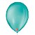 Balão de Festa Látex Liso - Azul Oceano - Balões São Roque - Imagem 1
