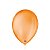 Balão de Festa Látex Cristal - Laranja Tangerina - 25 Unidades - Balões São Roque - Rizzo - Imagem 1