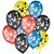 Balão de Festa Decorado Orelha de Rato Mickey - Sortido 9" 23cm - 25 Unidades - Balões São Roque - Rizzo Balões - Imagem 1