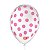 Balão de Festa Decorado Poá Bolinha - Branco e Rosa 9" 23cm - 25 Unidades - Balões São Roque - Rizzo Balões - Imagem 1