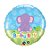 Balão de Festa Microfoil 18" 45cm - Redondo Elefante - 01 Unidade - Qualatex - Rizzo Balões - Imagem 1