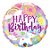 Balão de Festa Microfoil 18" 45cm - Happy Birthday Unicórnio - 01 Unidade - Qualatex - Rizzo Balões - Imagem 1