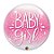 Balão de Festa Bubble 22" 56cm - Baby Girl - 01 Unidade - Qualatex - Rizzo Balões - Imagem 1