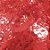 Confete Mini Picadinho Metalizado 25g - Vermelho Dupla Face - Rizzo Balões - Imagem 2