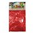 Confete Mini Picadinho Metalizado 25g - Vermelho Dupla Face - Rizzo Balões - Imagem 1