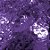 Confete Mini Picadinho Metalizado 25g - Roxo Dupla Face - Rizzo Balões - Imagem 2