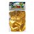 Confete Coração Metalizado 25g - Dourado Dupla Face - Rizzo Balões - Imagem 1