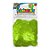 Confete Redondo Metalizado 25g - Verde Lima Dupla Face - Rizzo Balões - Imagem 1