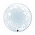 Balão de Festa Deco Bubble 24" - Estrelas Elegantes - 01 Unidade - Qualatex - Rizzo Balões - Imagem 1