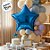 Balão de Festa Metalizado 20" 50cm - Estrela Azul - 01 Unidade - Flexmetal - Rizzo Balões - Imagem 4