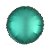 Balão de Festa Metalizado 20" 50cm - Redondo Verde Jade - 01 Unidade - Flexmetal - Rizzo Balões - Imagem 1