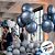 Balão de Festa Metalizado 20" 50cm - Redondo Azul Steel - 01 Unidade - Flexmetal - Rizzo Balões - Imagem 4