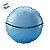 Balão de Festa Metalizado 20" 50cm - Redondo Azul Baby - 01 Unidade - Flexmetal - Rizzo Balões - Imagem 3