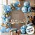 Balão de Festa Metalizado 20" 50cm - Redondo Azul Baby - 01 Unidade - Flexmetal - Rizzo Balões - Imagem 4