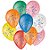 Balão de Festa Decorado Fantasia - Sortido - 7" 18cm - 50 Unidades - Balões São Roque - Rizzo Balões - Imagem 2