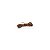 Fio Decorativo Torcido 5 mts Ouro e Marrom Cromus Rizzo Confeitaria - Imagem 1